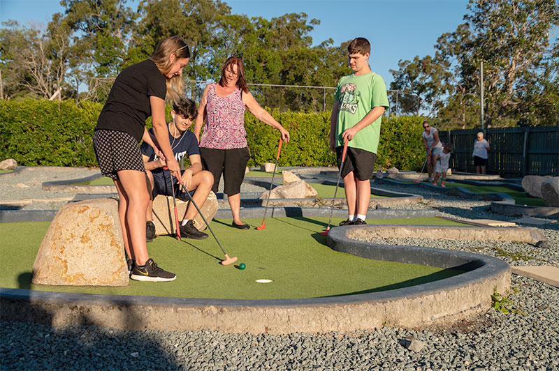 Mini golf course - Deception Bay